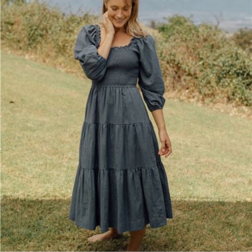 Neuflora Odessa Dress- Blue